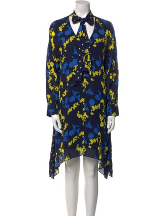 Tanya Taylor Silk Mini Dress