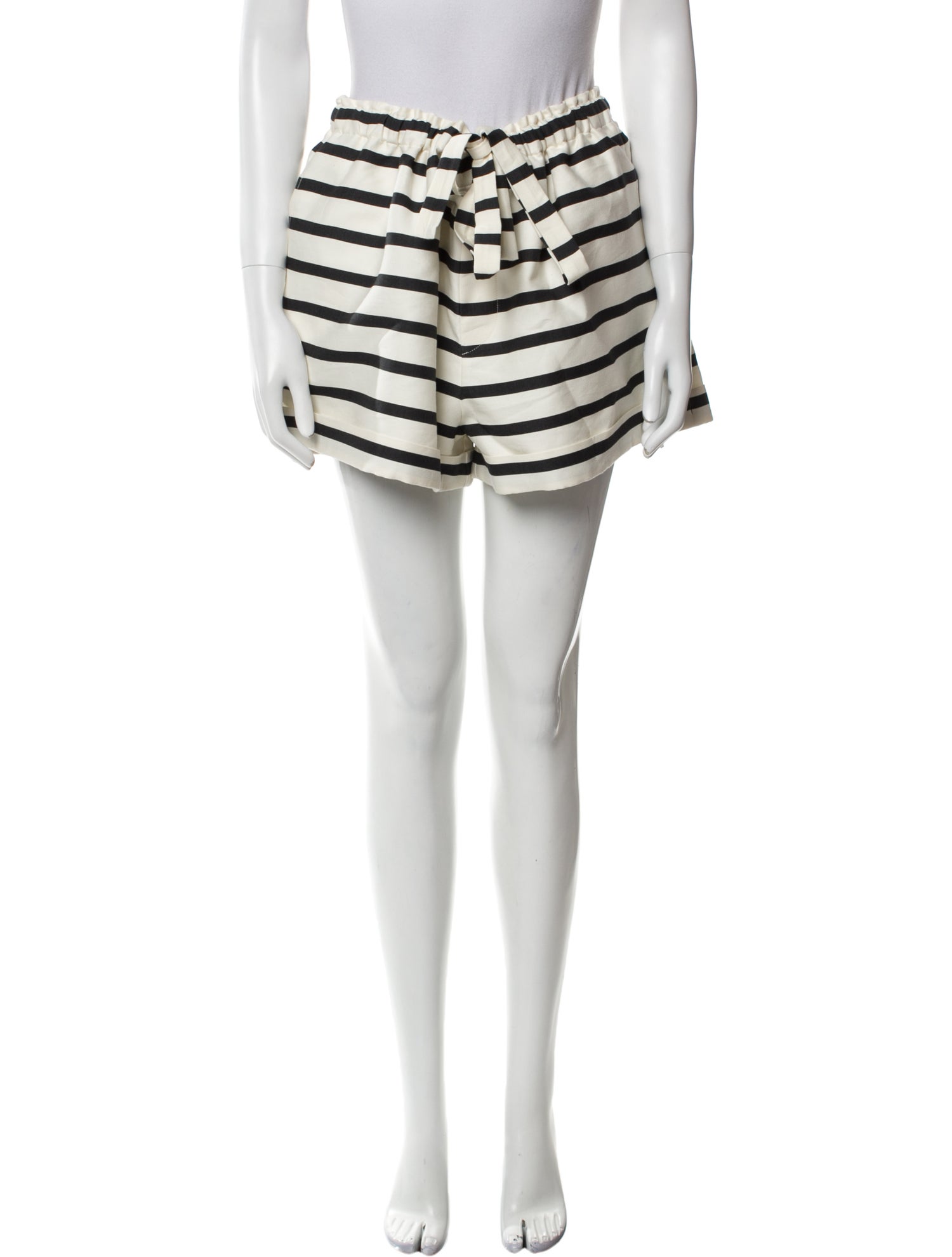 Tanya Taylor Striped Mini Shorts w/ Tags