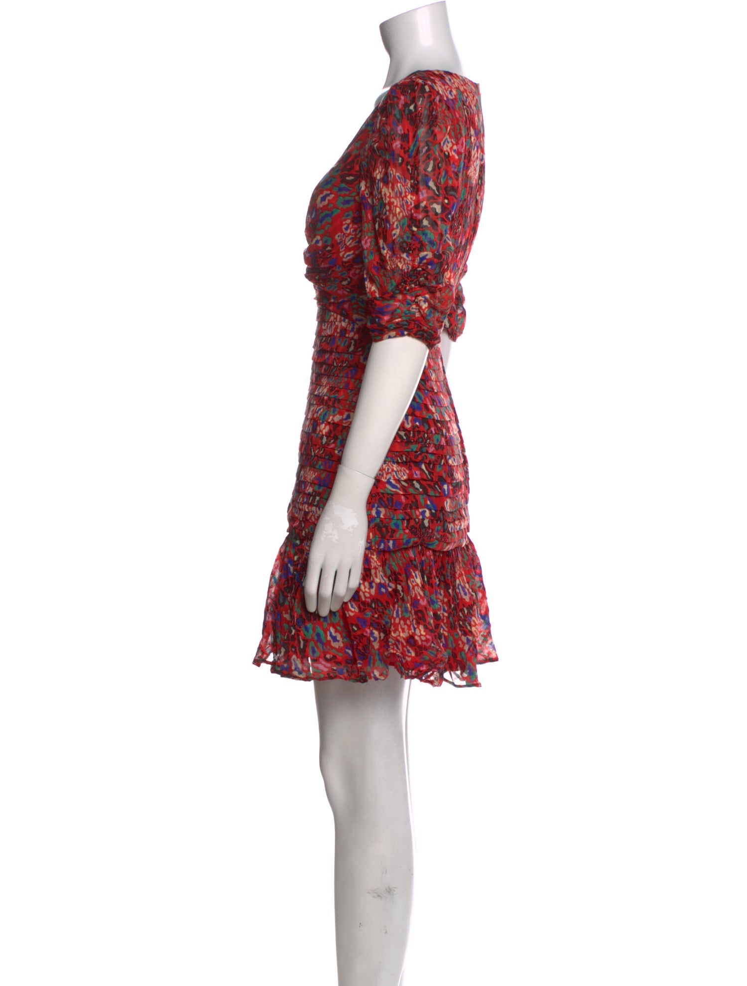 Tanya Taylor Silk Mini Dress