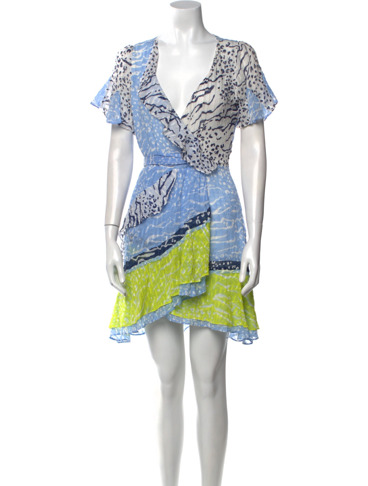 Tanya Taylor Silk Mini Dress