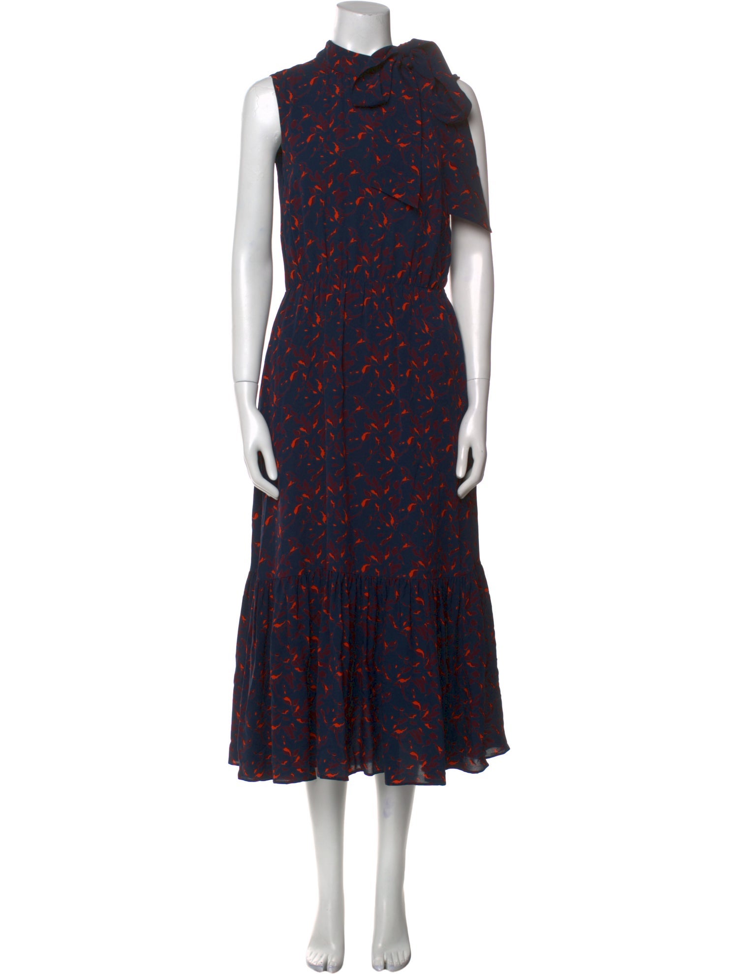 Tanya Taylor Silk Long Dress