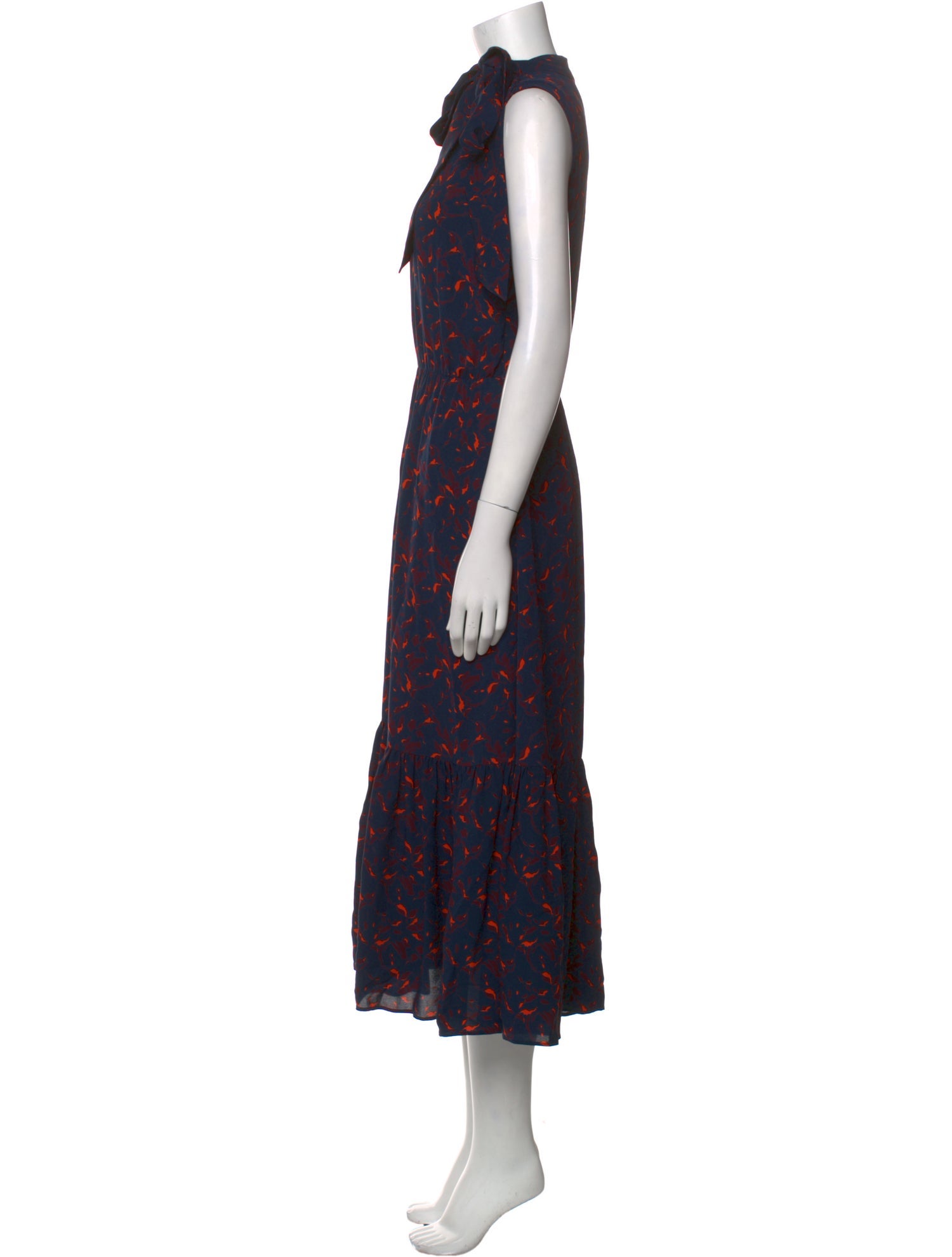 Tanya Taylor Silk Long Dress