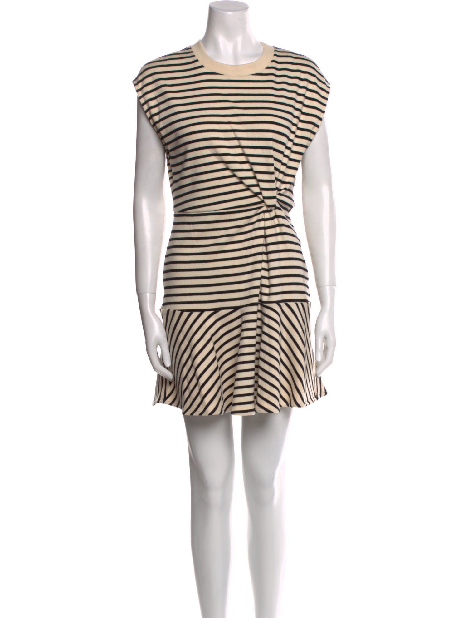Tanya Taylor Striped Mini Dress