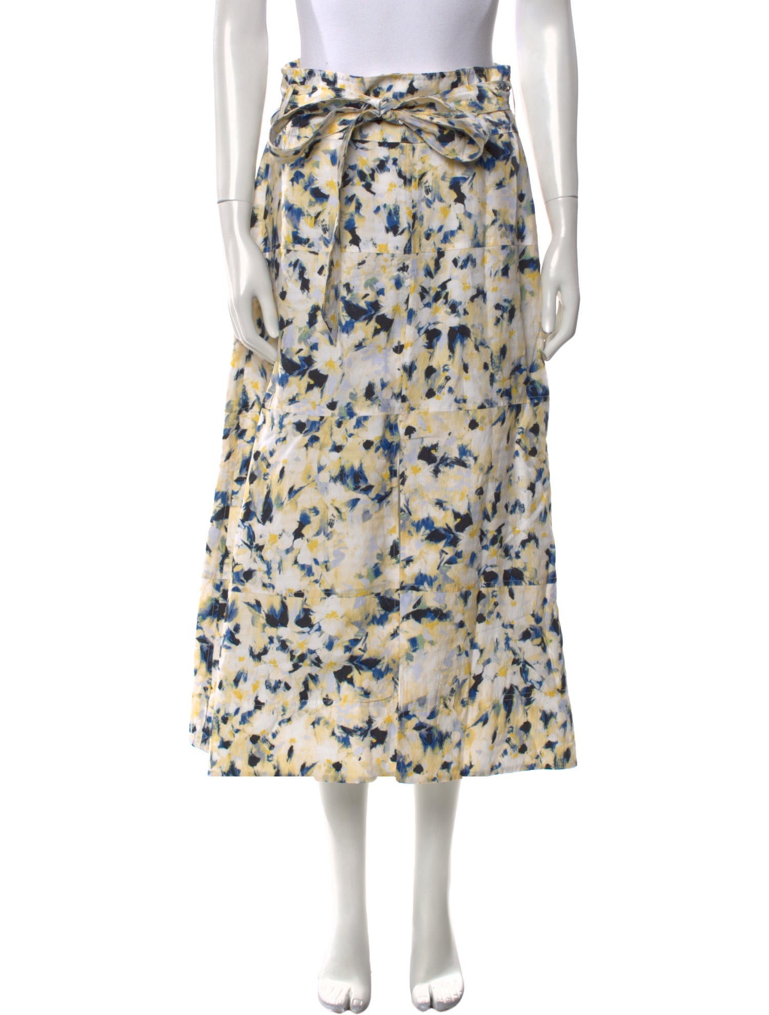 Tanya Taylor Printed Midi Length Skirt