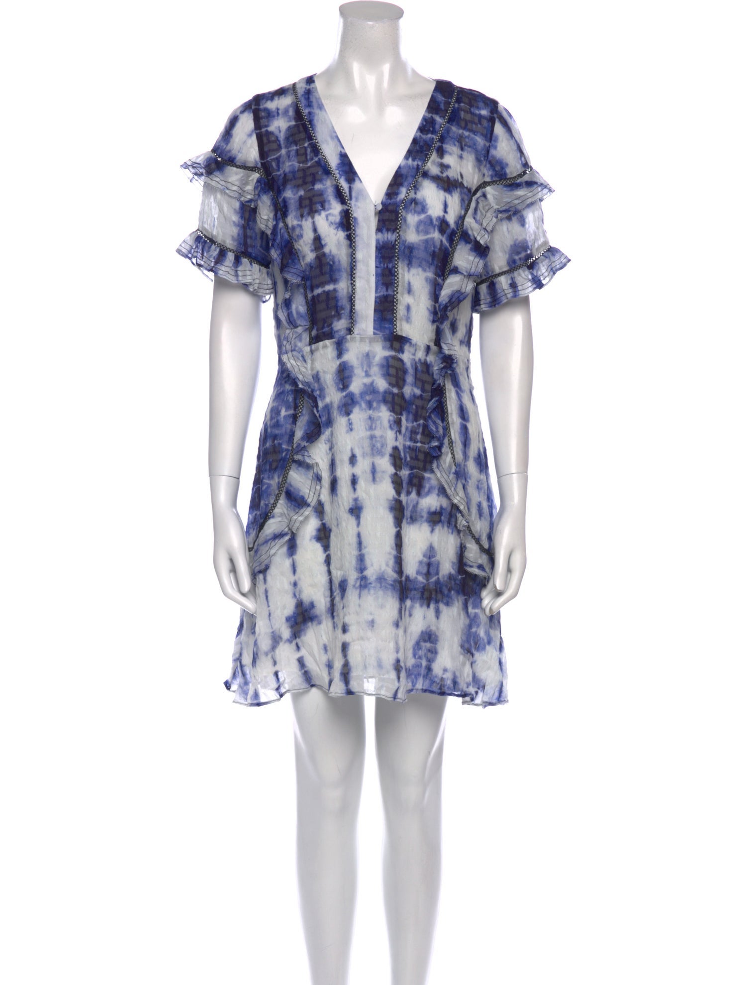 Tanya Taylor Silk Mini Dress