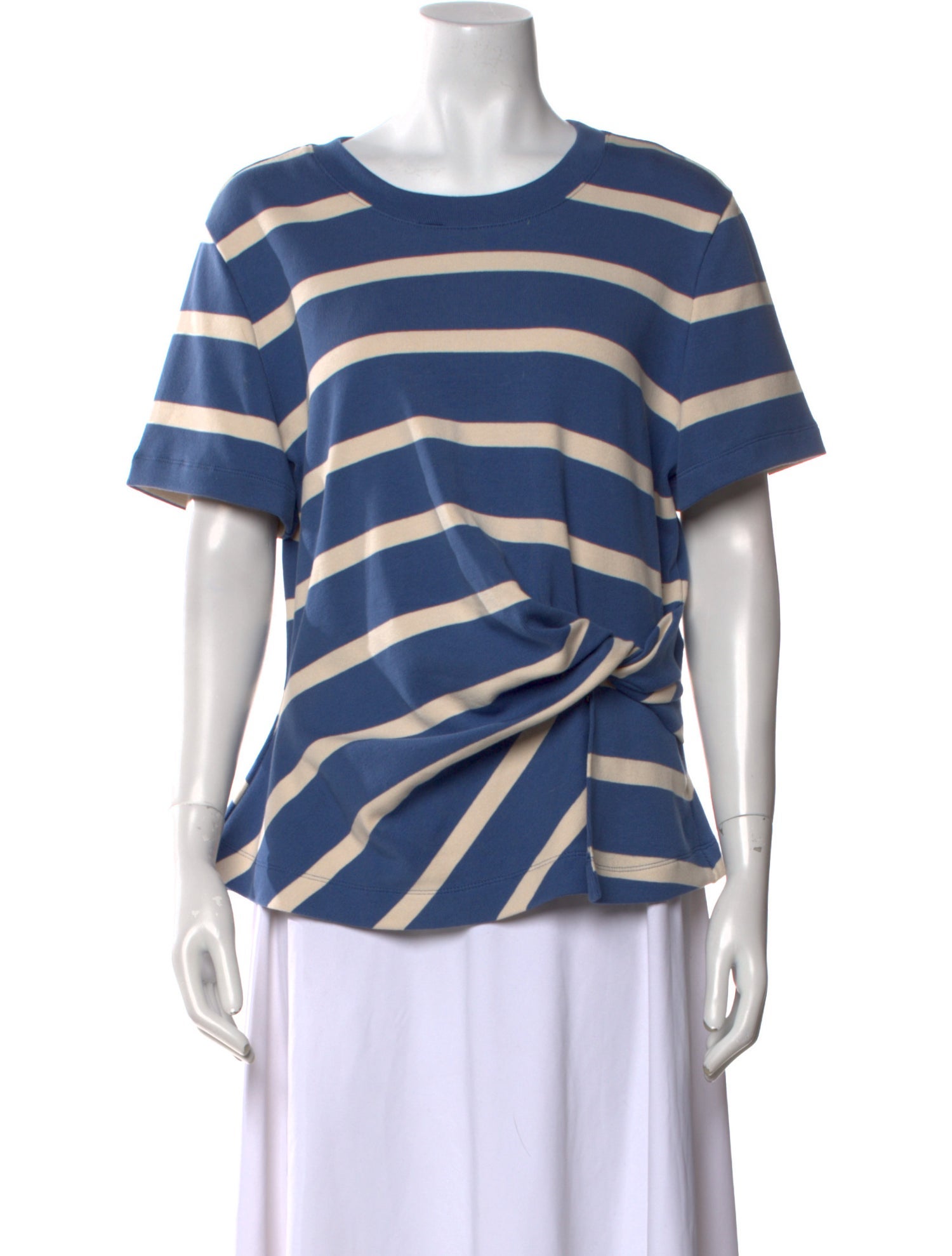 Tanya Taylor Striped Crew Neck T-Shirt