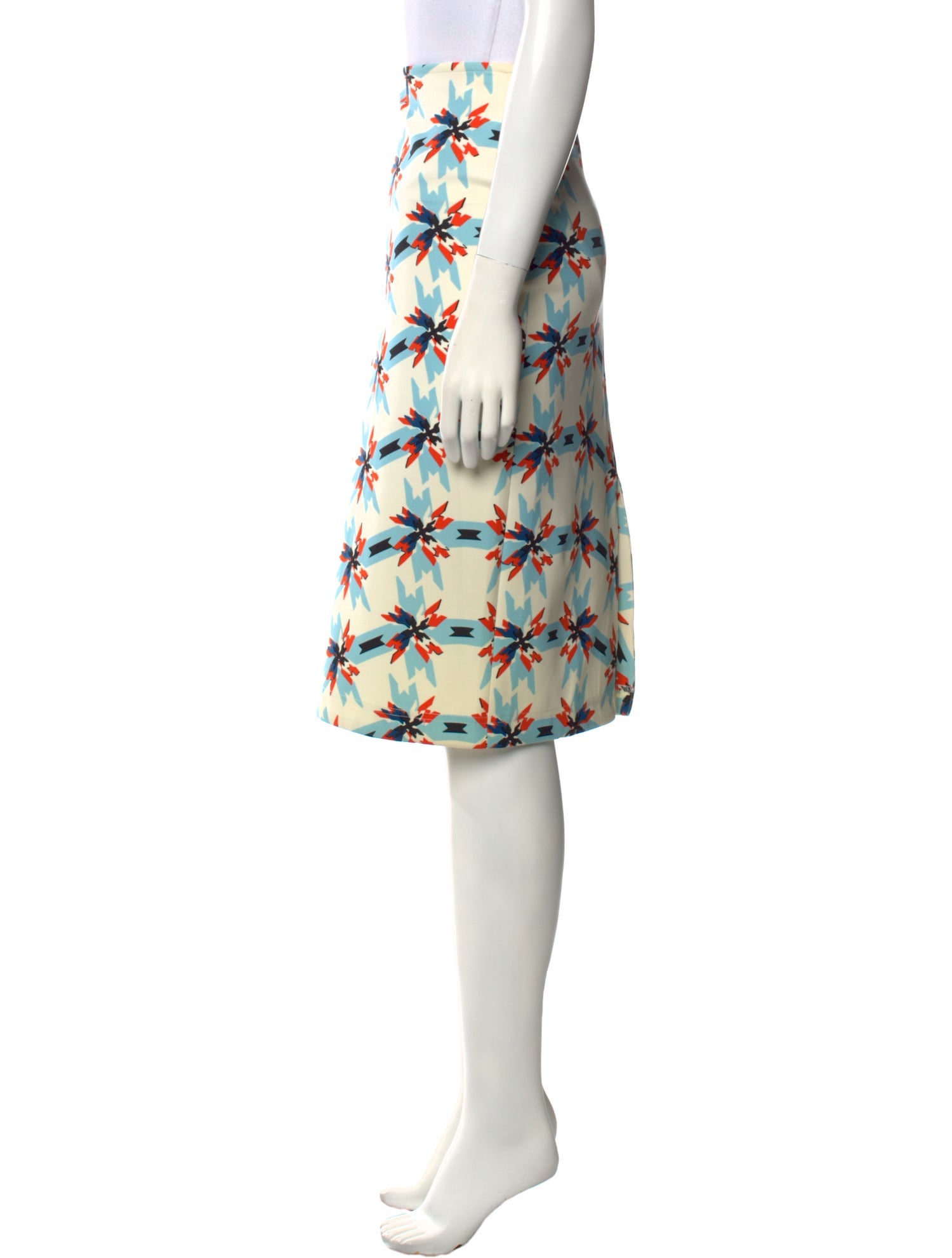 Tanya Taylor Printed Knee-Length Skirt