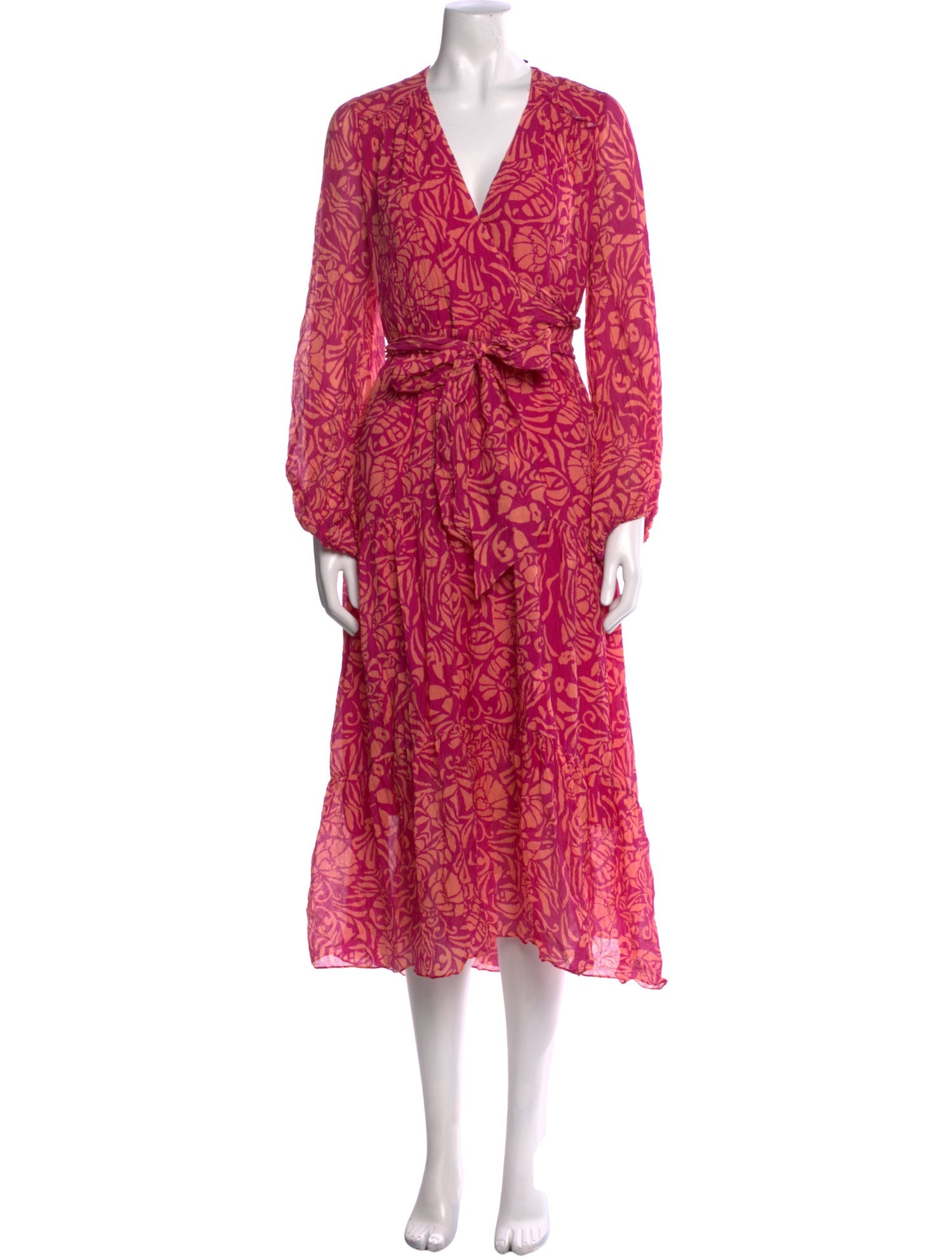 Tanya Taylor Silk Long Dress