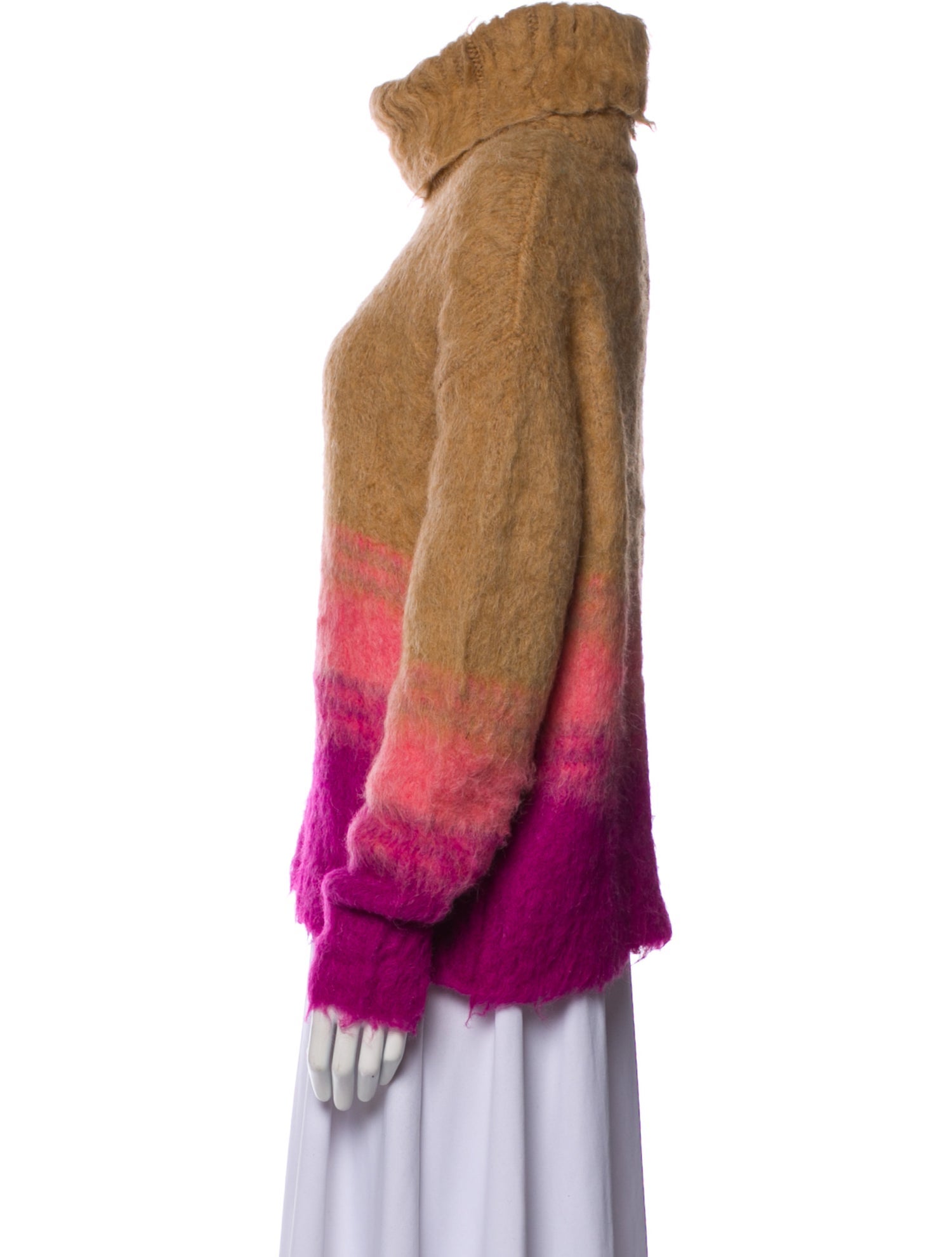 Tanya Taylor Alpaca Striped Sweater