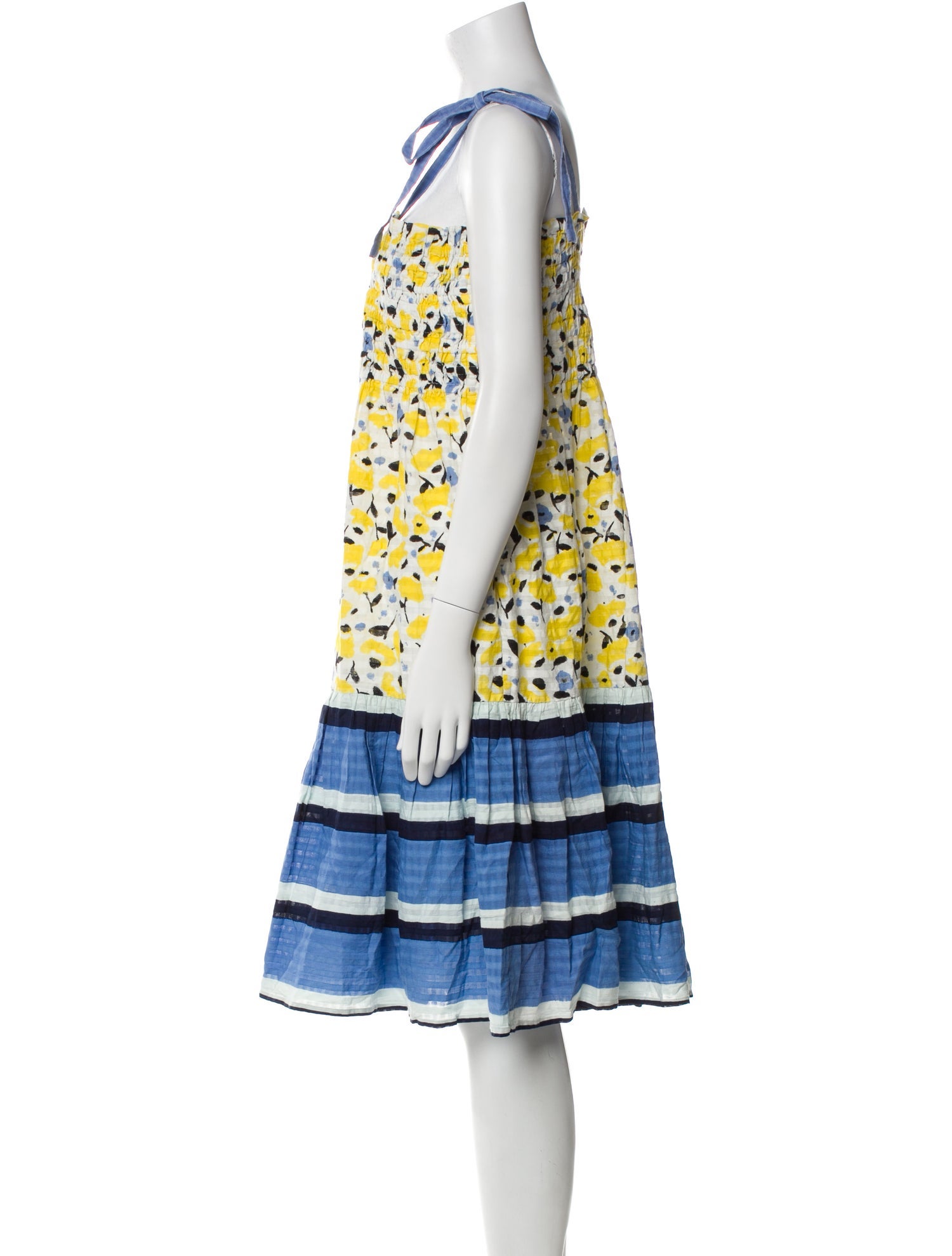 Tanya Taylor Printed Knee-Length Dress