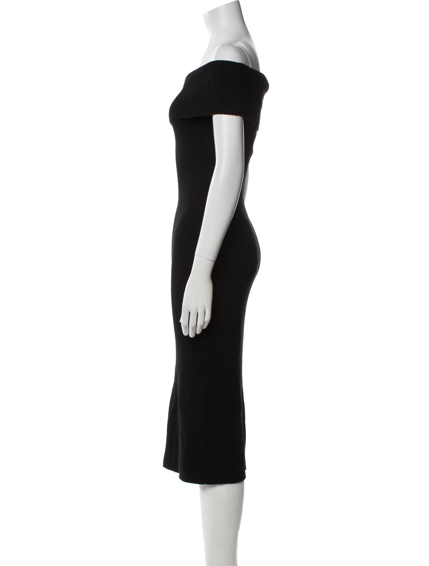 Tanya Taylor Merino Wool Midi Length Dress