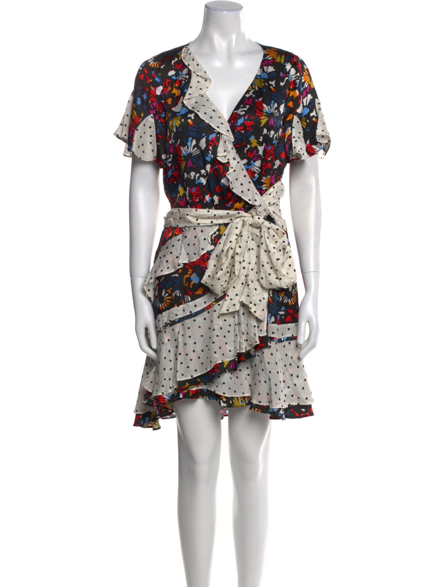 Tanya Taylor Silk Mini Dress