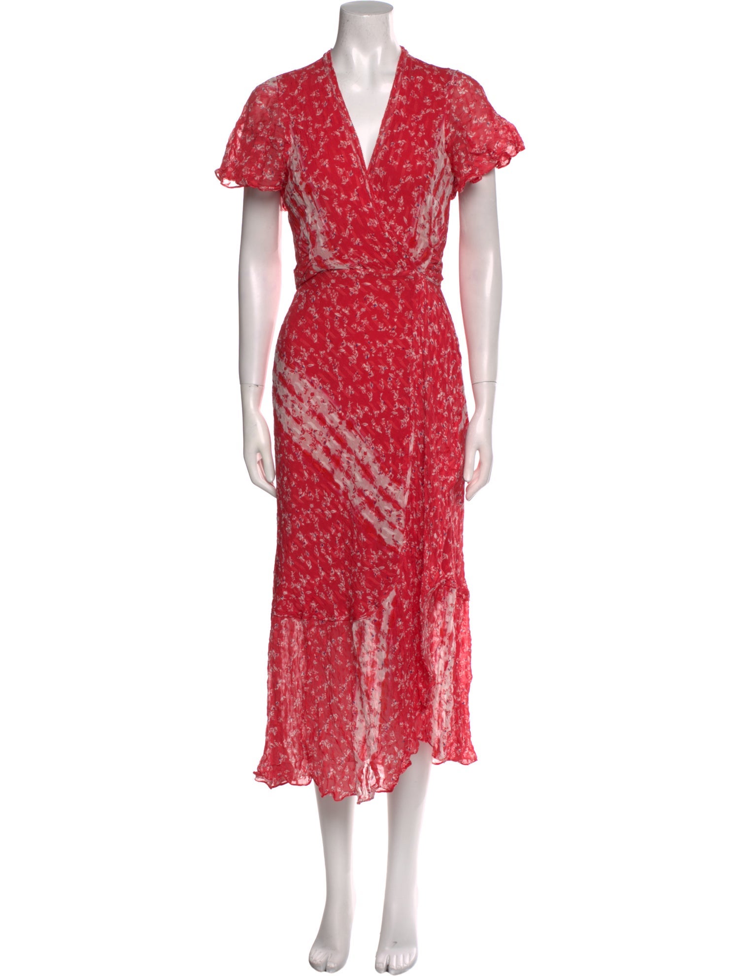 Tanya Taylor Silk Long Dress