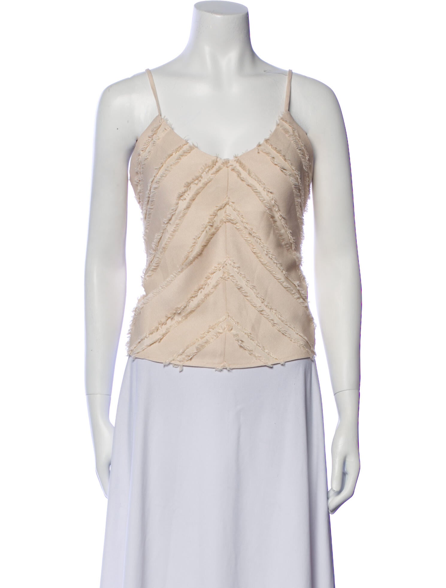 Tanya Taylor V-Neck Sleeveless Top