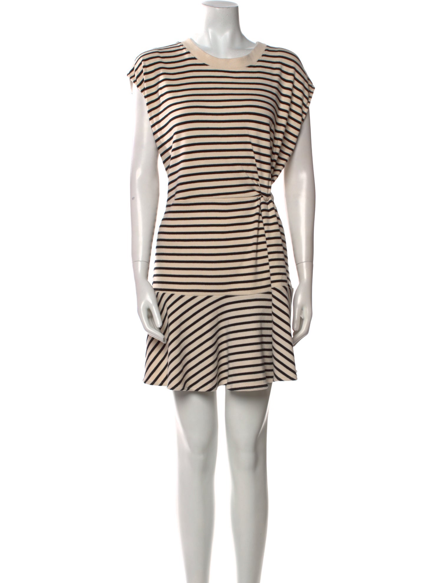 Tanya Taylor Striped Mini Dress