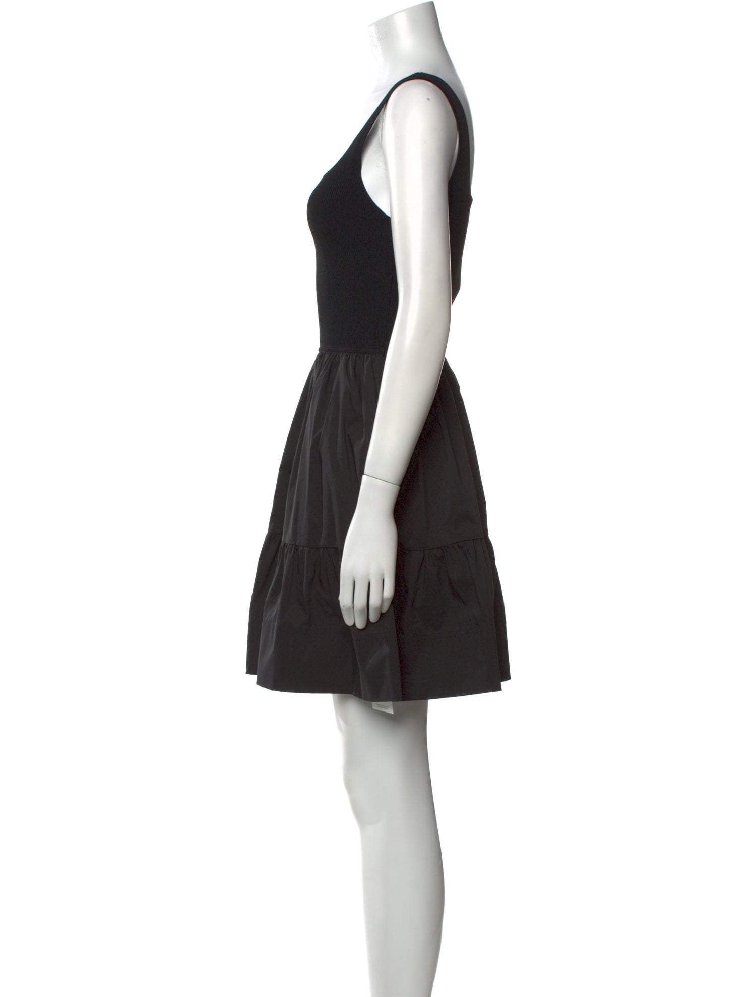 Tanya Taylor Square Neckline Mini Dress