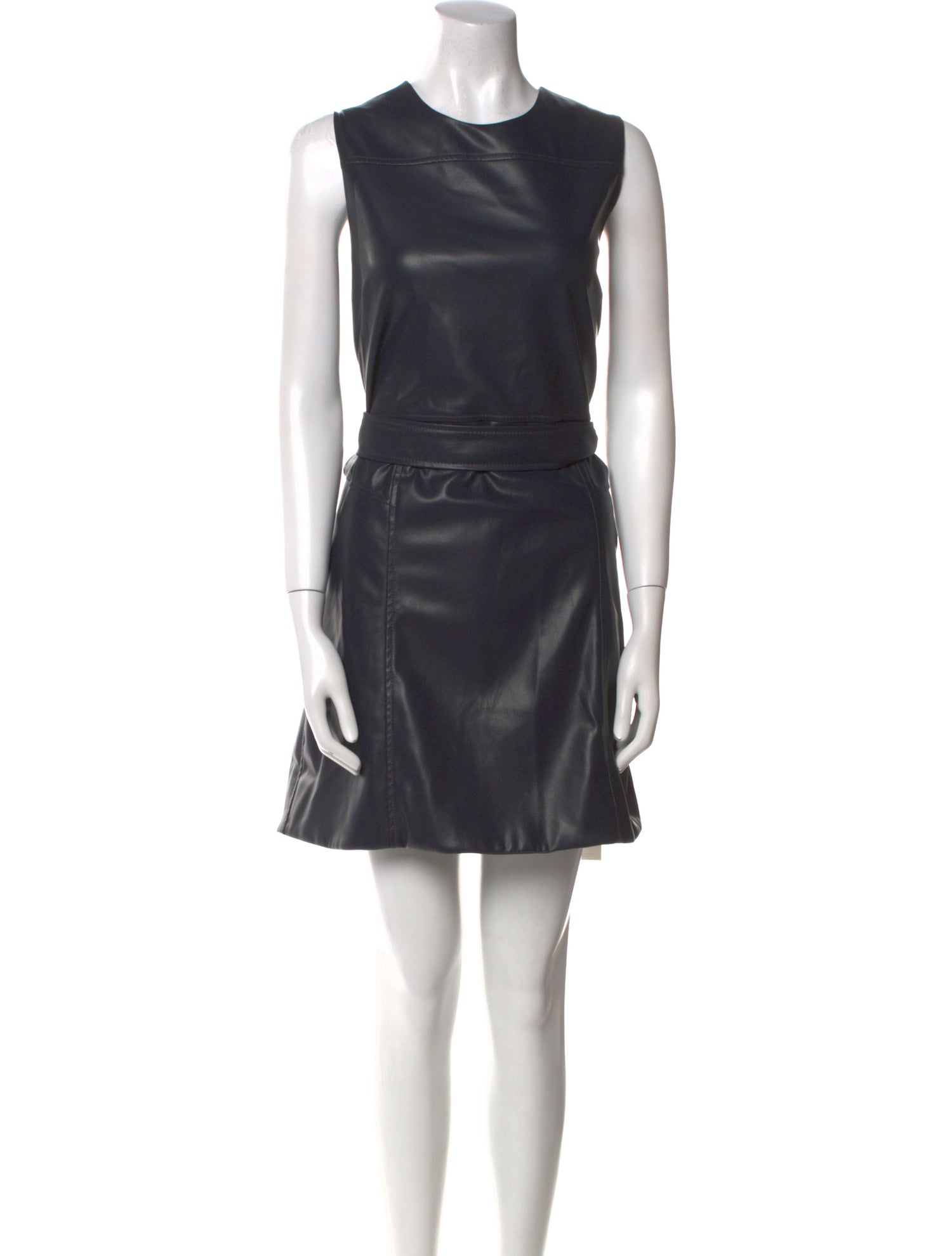 Tanya Taylor Crew Neck Mini Dress