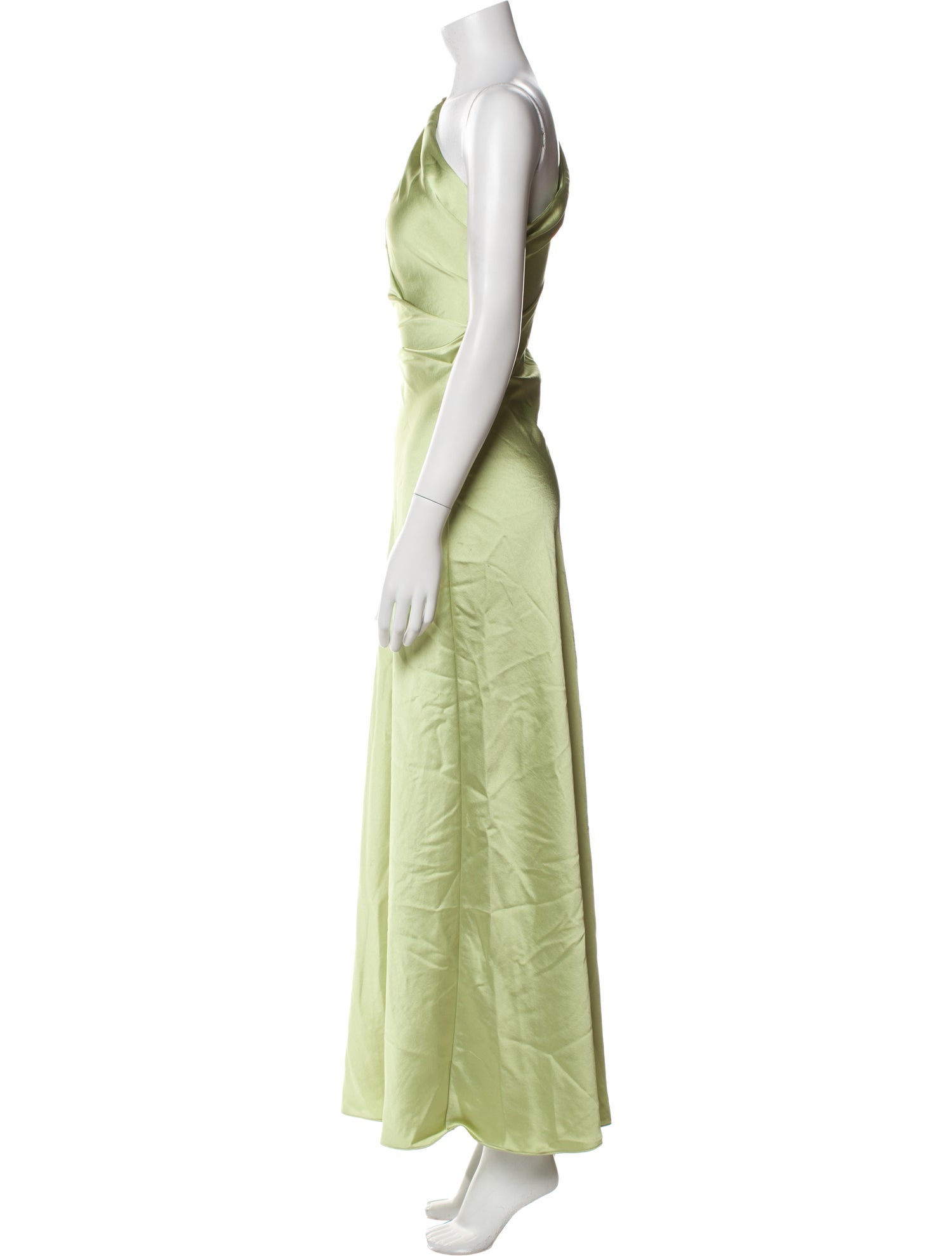 Tanya Taylor One-Shoulder Long Dress