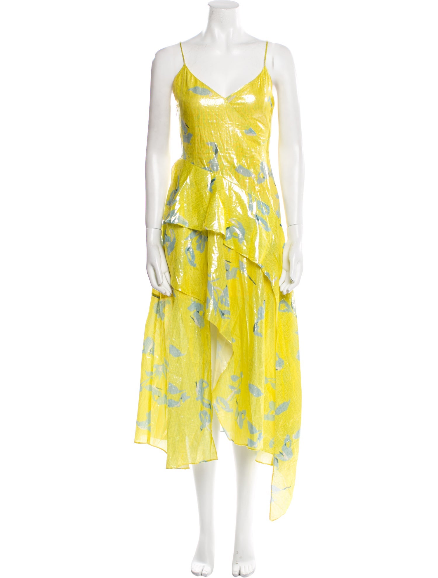 Tanya Taylor Silk Midi Length Dress