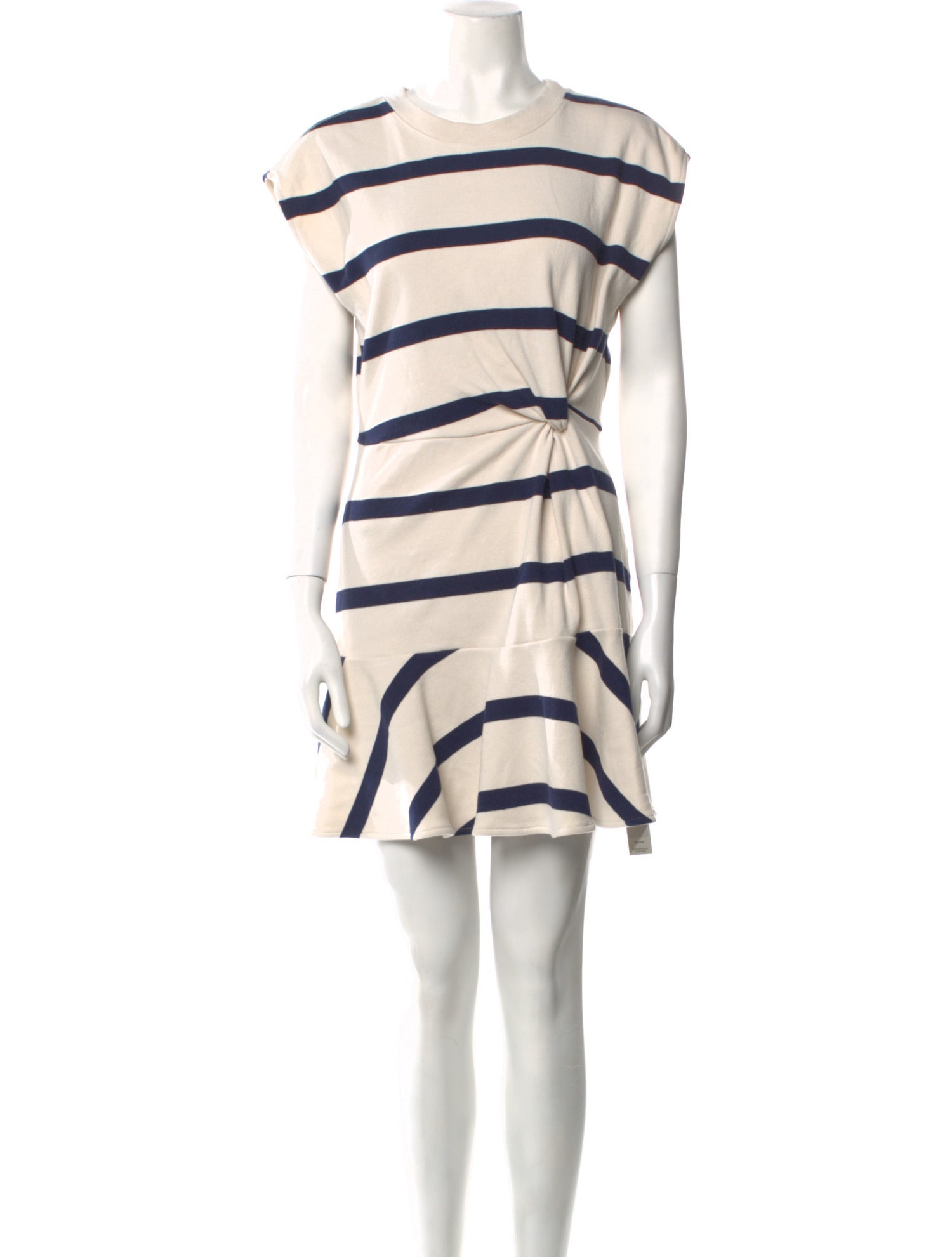 Tanya Taylor Striped Mini Dress