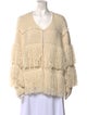 Tanya Taylor Wool V-Neck Sweater