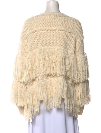 Tanya Taylor Wool V-Neck Sweater