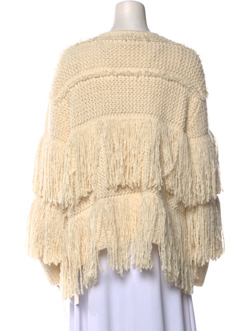 Tanya Taylor Wool V-Neck Sweater