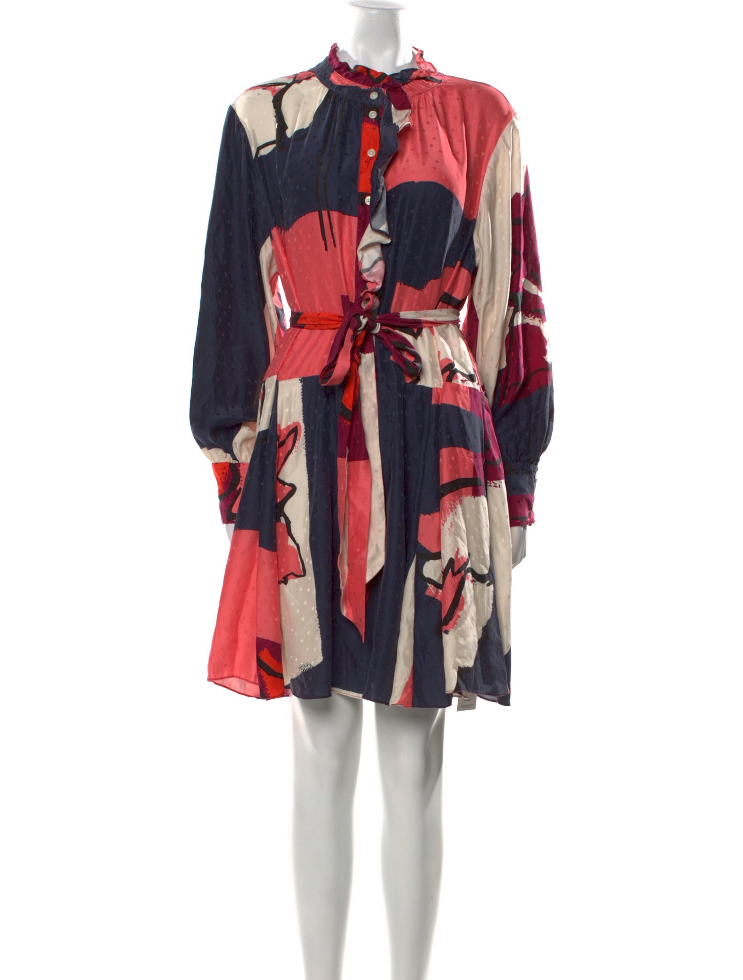 Tanya Taylor Silk Mini Dress