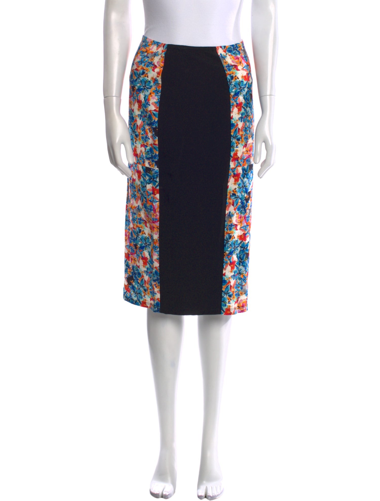 Tanya Taylor Floral Print Knee-Length Skirt