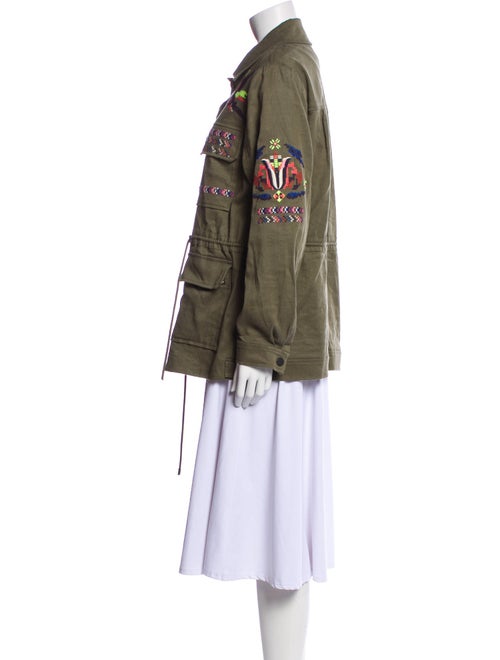Tanya Taylor Linen Utility Jacket