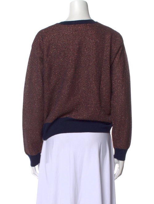 Tanya Taylor Printed Crew Neck Sweatshirt