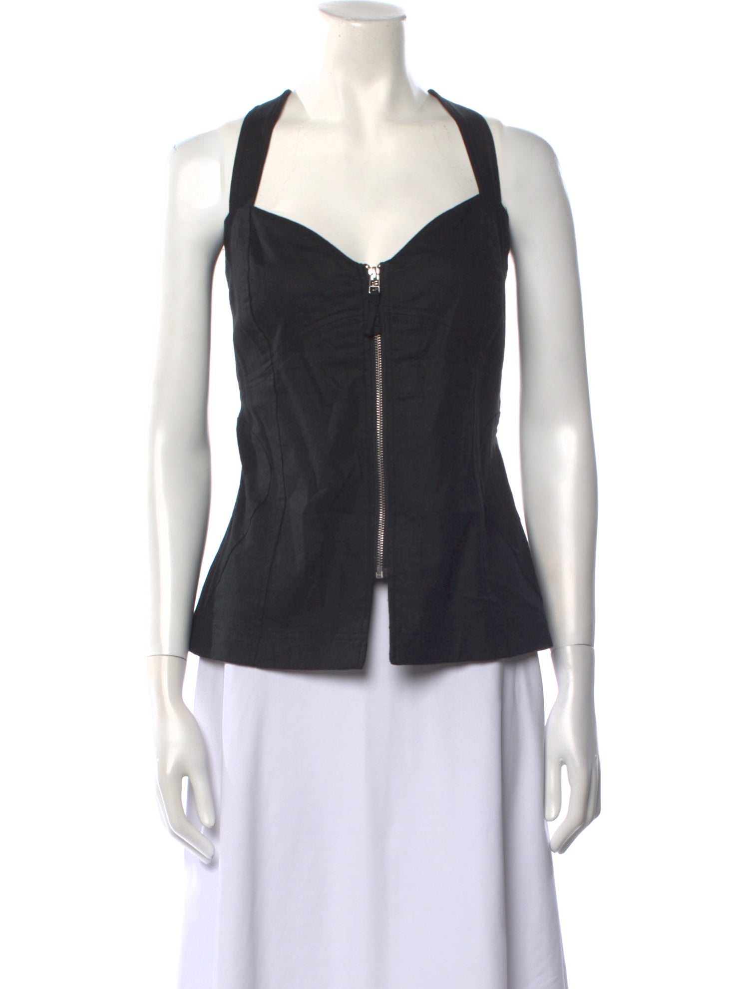 Tanya Taylor V-Neck Sleeveless Top