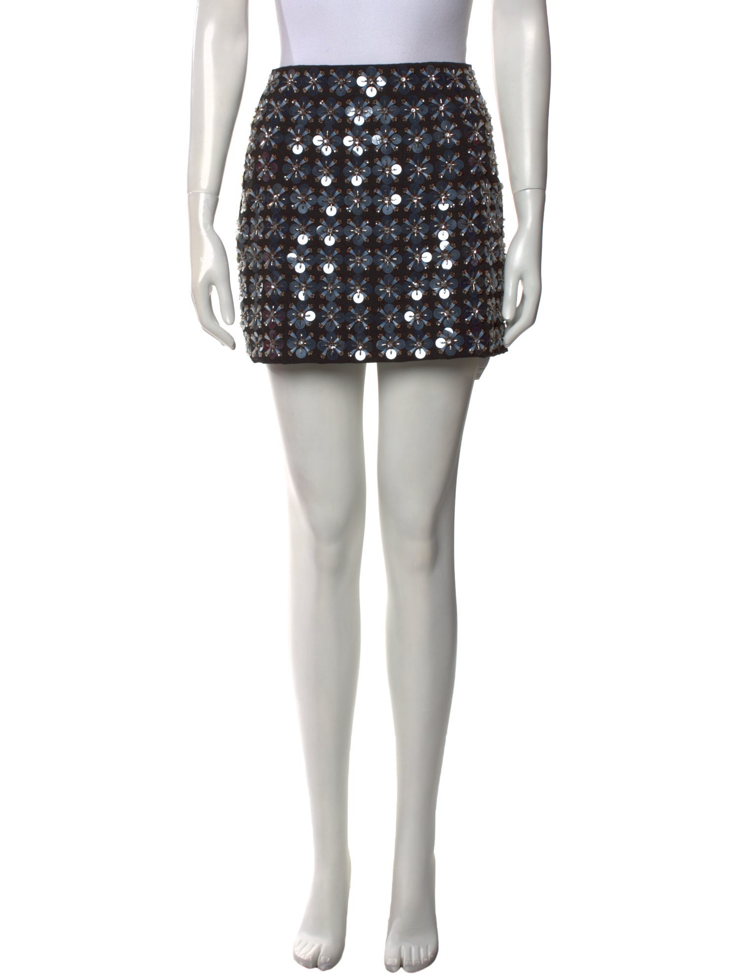 Tanya Taylor Patterned Mini Skirt