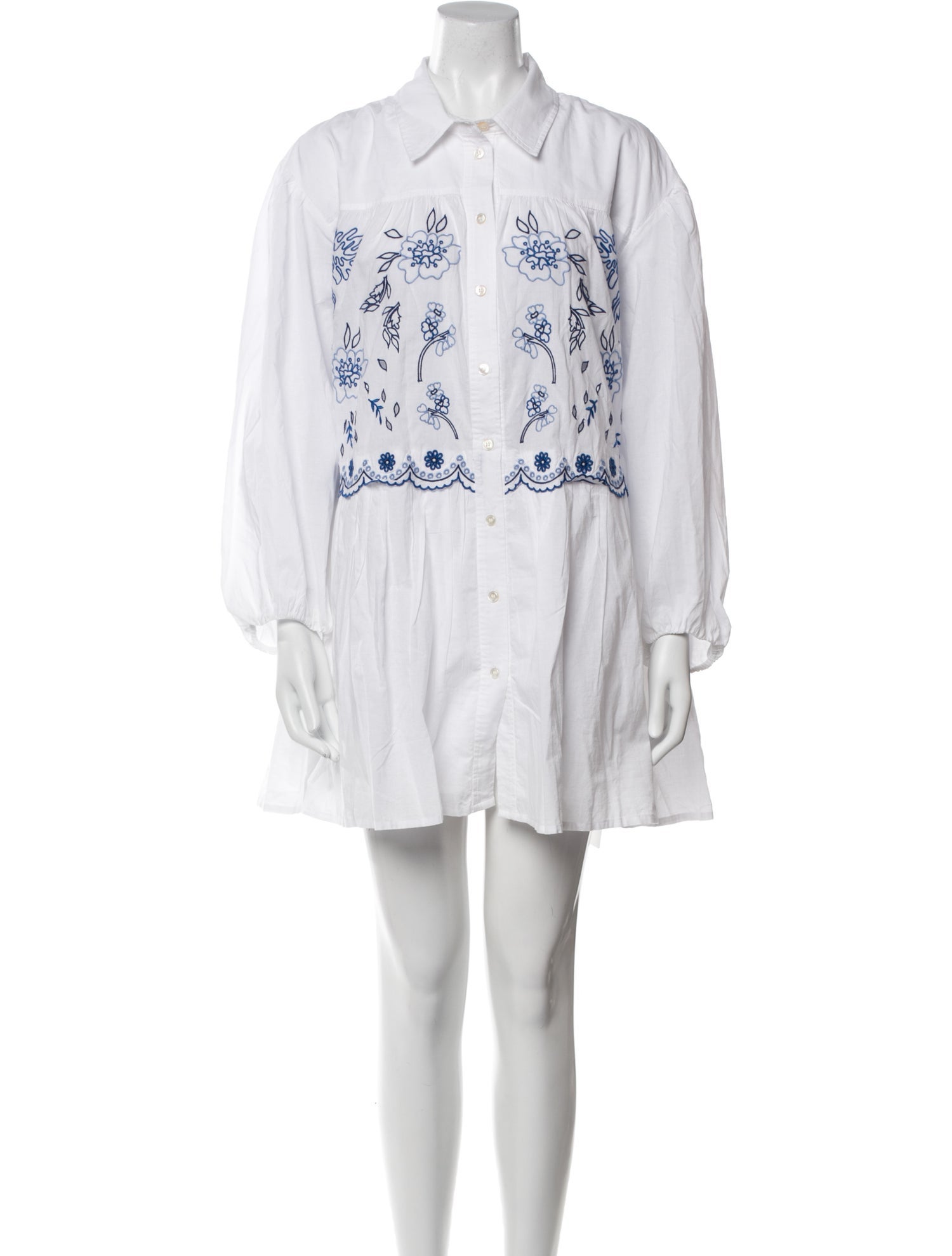 Tanya Taylor Printed Mini Dress