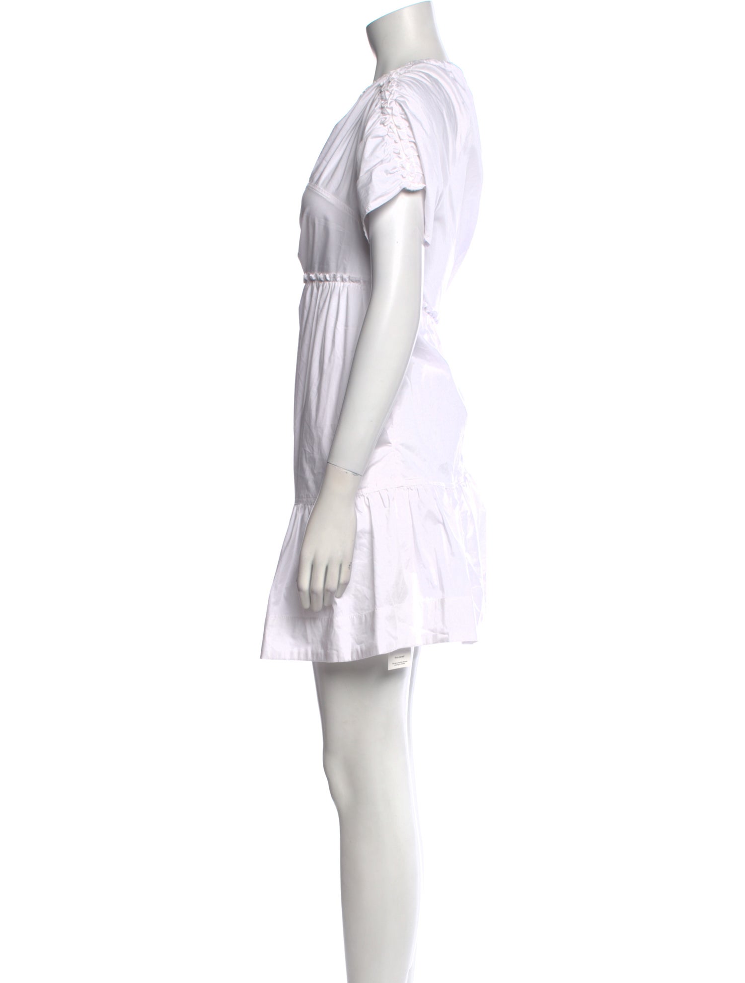 Tanya Taylor V-Neck Mini Dress