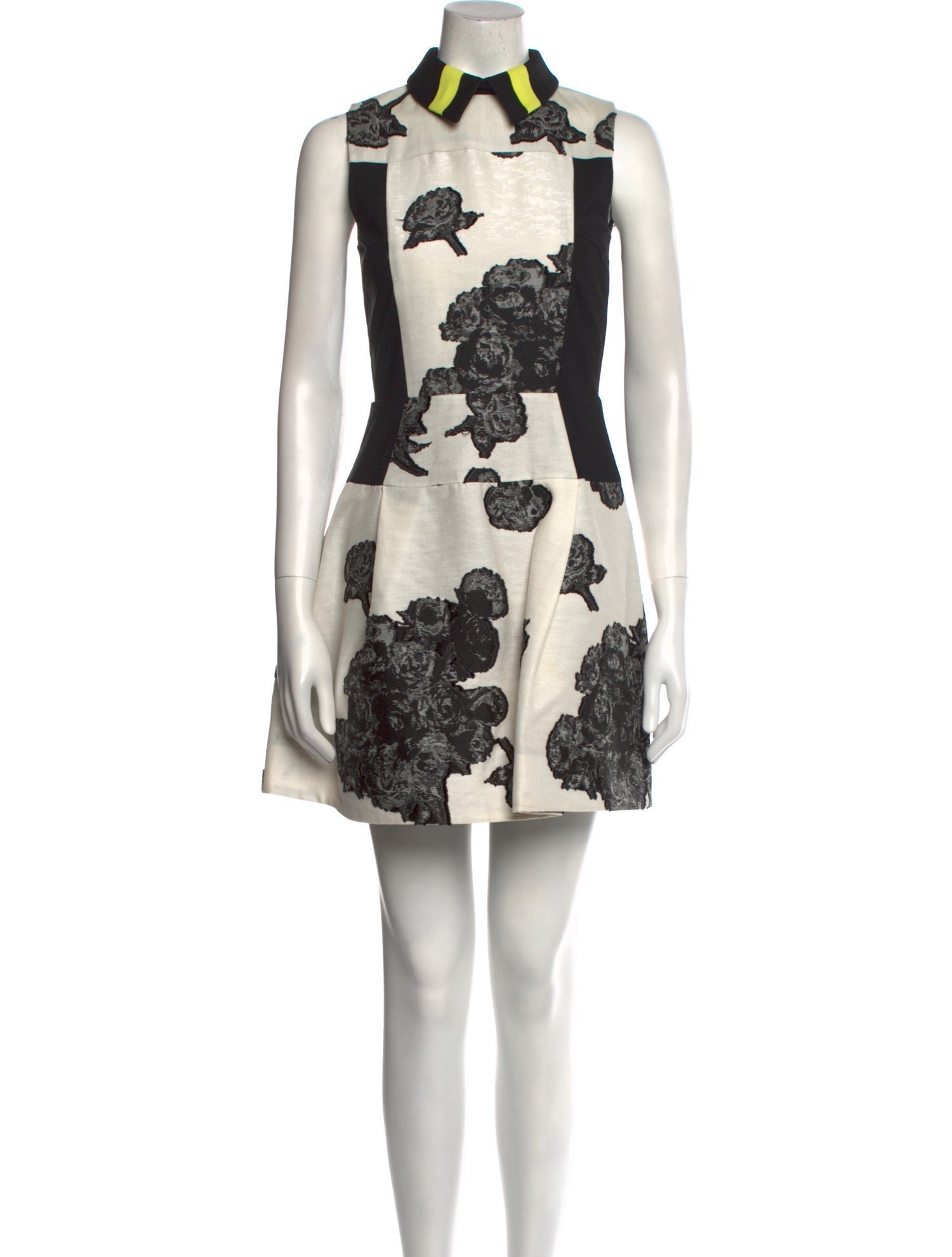 Tanya Taylor Floral Print Mini Dress