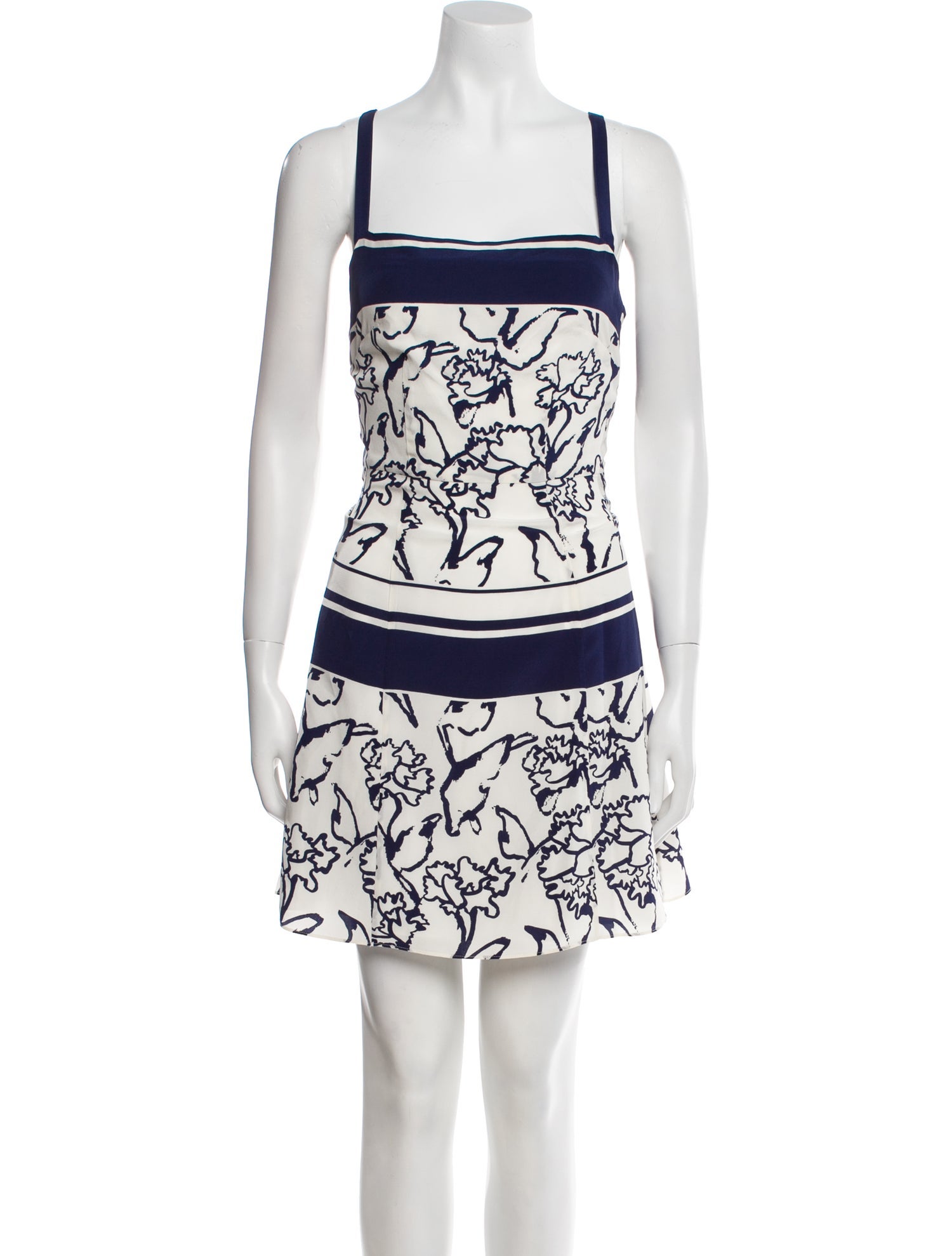 Tanya Taylor Silk Mini Dress