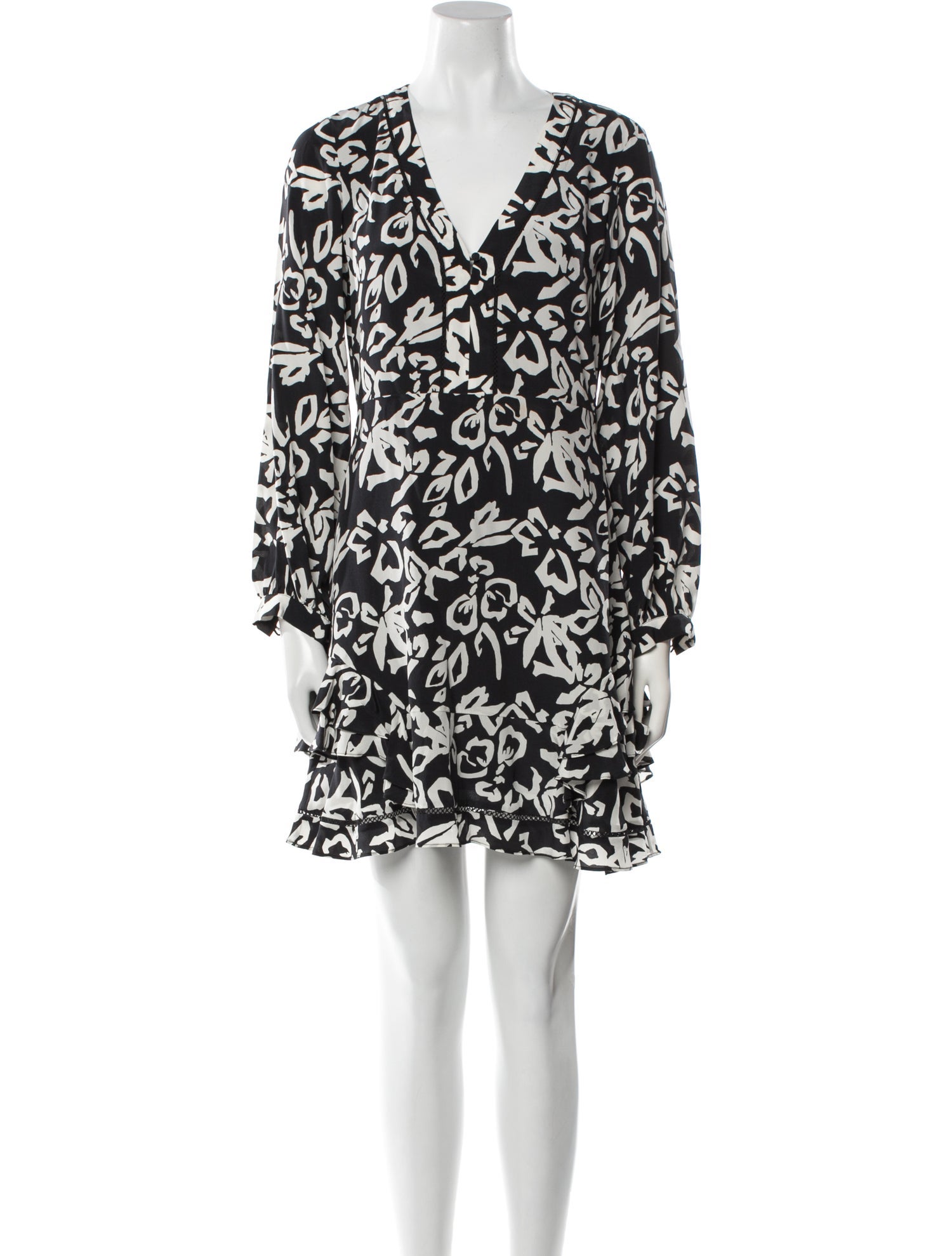 Tanya Taylor Silk Mini Dress