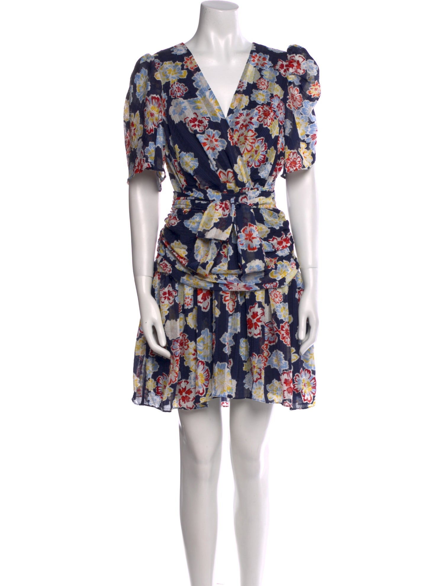 Tanya Taylor Floral Print Mini Dress w/ Tags