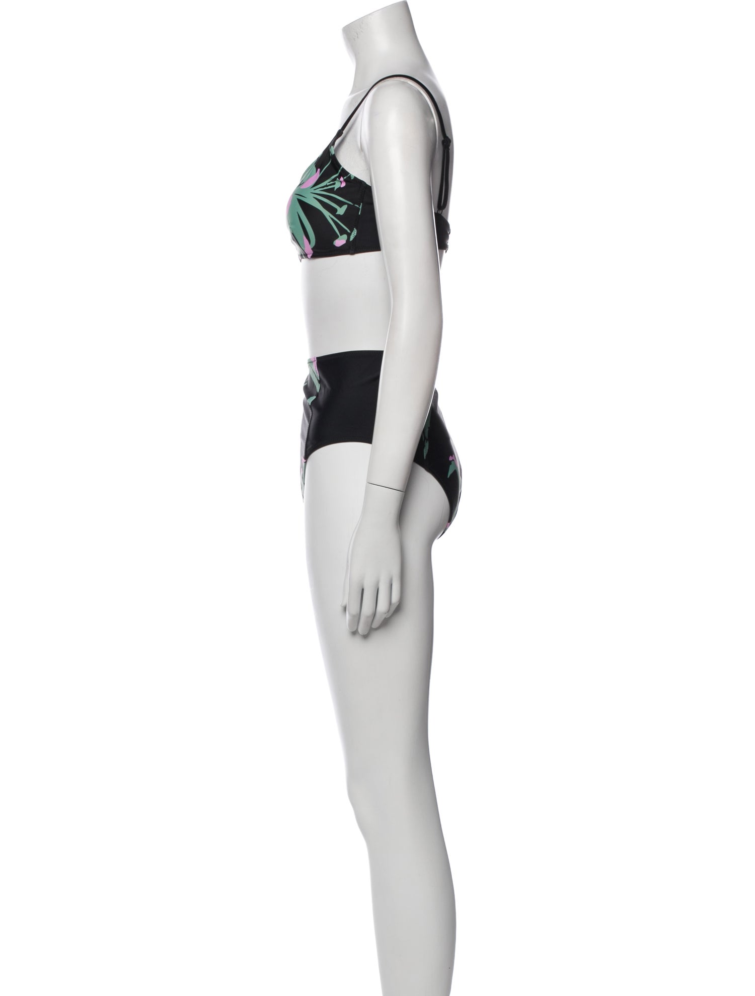 Tanya Taylor Floral Print Bikini w/ Tags