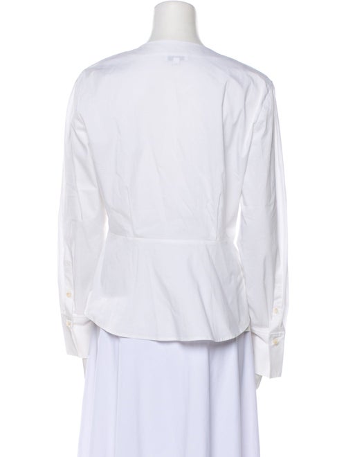 Tanya Taylor V-Neck Long Sleeve Blouse