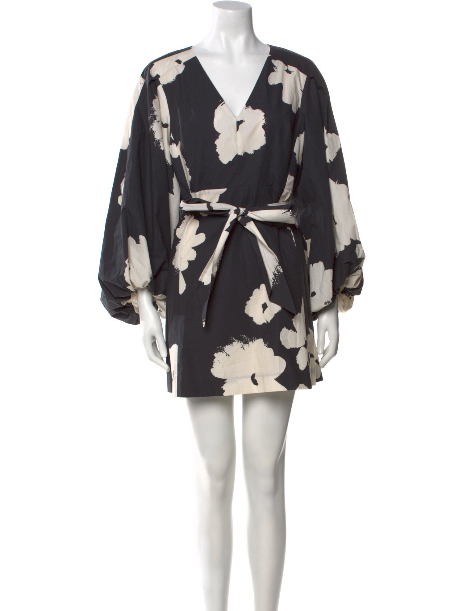 Tanya Taylor Floral Print Mini Dress