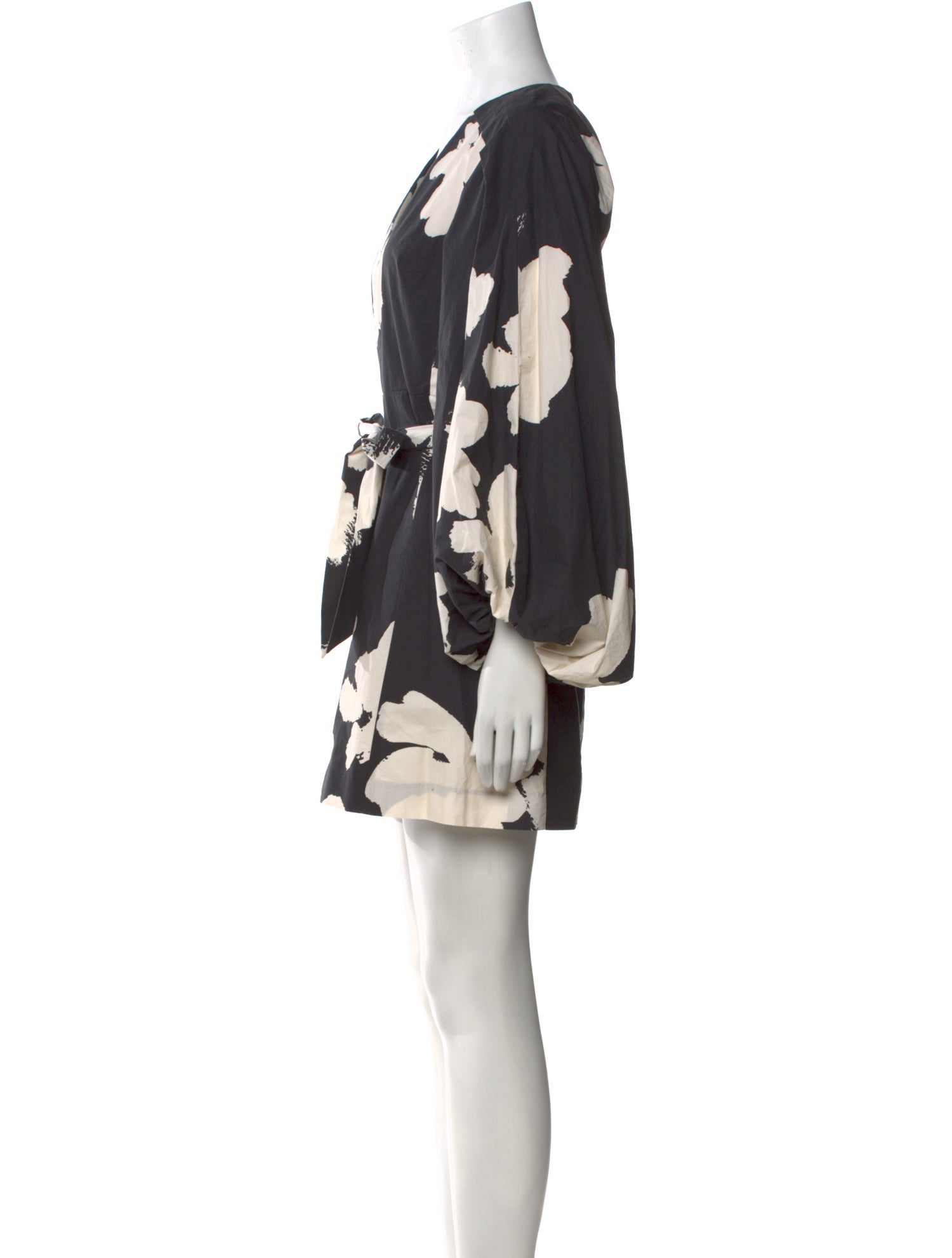 Tanya Taylor Floral Print Mini Dress