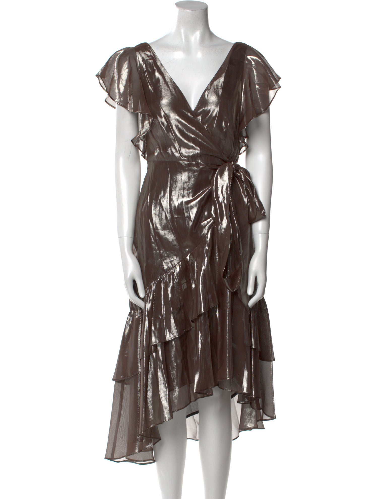 Tanya Taylor Silk Midi Length Dress