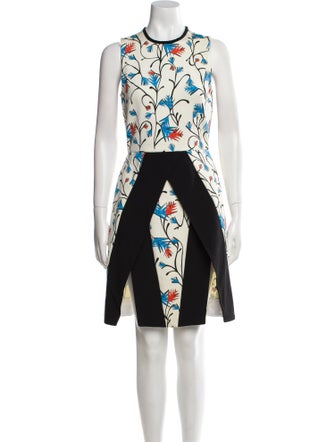 Tanya Taylor Printed Knee-Length Dress