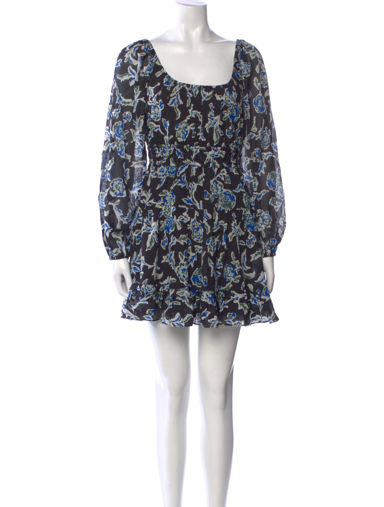Tanya Taylor Floral Print Mini Dress w/ Tags