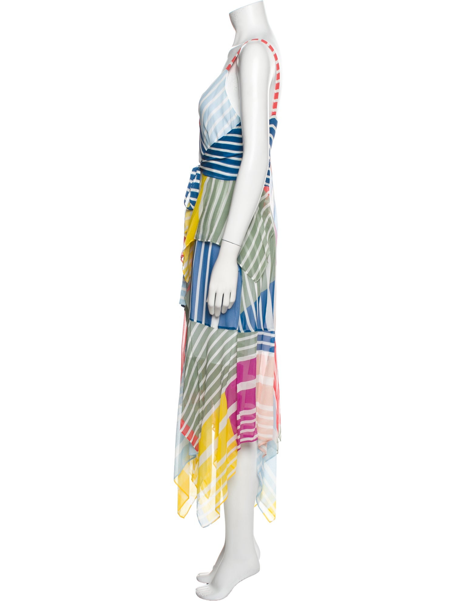 Tanya Taylor Silk Long Dress