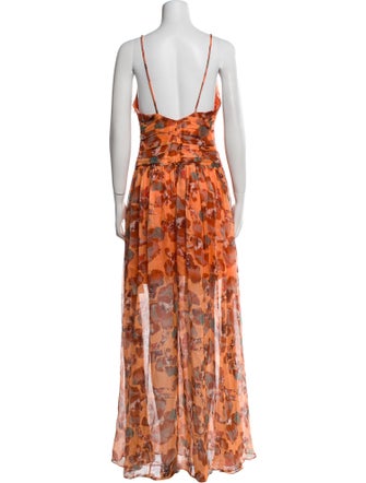 Tanya Taylor Linen Long Dress