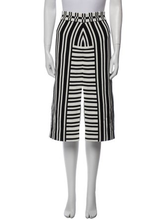 Tanya Taylor Striped Knee-Length Skirt