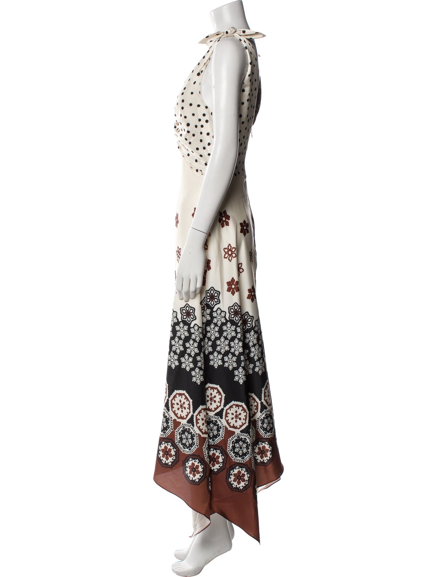 Tanya Taylor Printed Long Dress w/ Tags